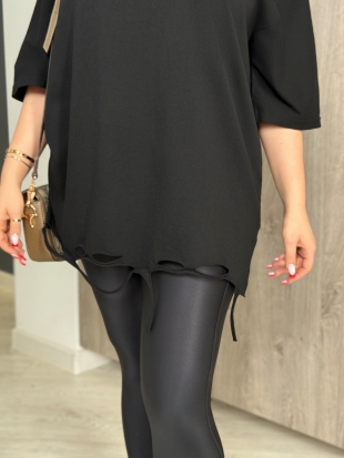 Футболка оверсайз 300 чорний