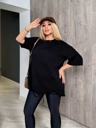 Футболка оверсайз 300 чорний