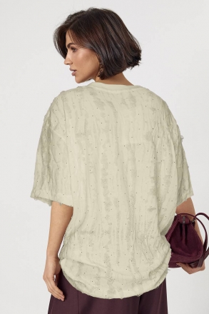 Футболка 3900 молочний