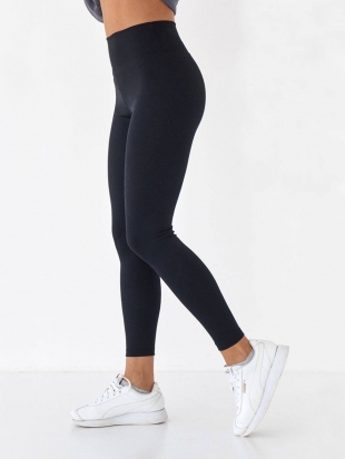 Лосини в рубчик 254 чорні