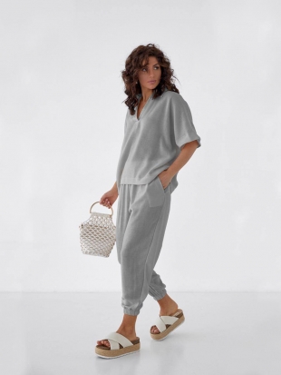 Костюм 264 сірий