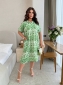 Стильна сукня 5211 зелений