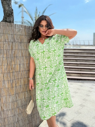 Стильна сукня 5212 зелений